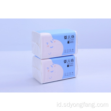 Kertas Pembersih Wajah Tisu Bayi dengan Paket Biru Cantik